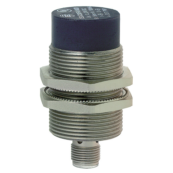 Detecteur inductif cylindriq m30 12 24v dc pnp no 3fils non noyable connect m12