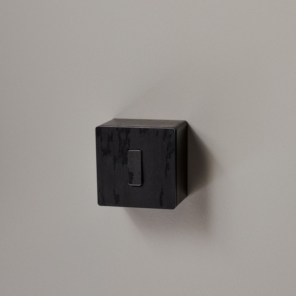 Boitier en saillie "m" en acier verni simple, 2 trous - Modelec - 562541