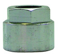 Ecrou rond à collet battu 3/8 Ø 10 chromé