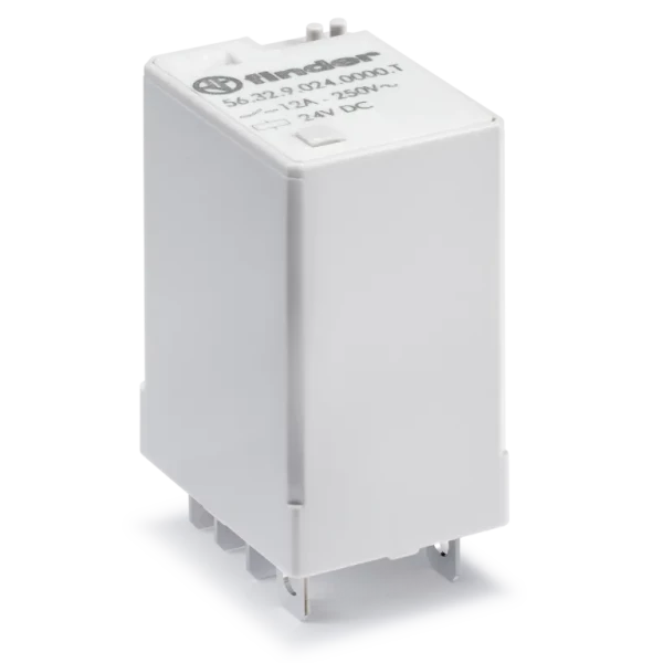 Relais de puissance embrochable, connexion par faston 187