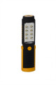 Lampe torche led - 200 lumen en front 8 led - 100 lumen en torche - à piles  (lt8+1)