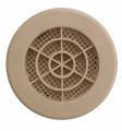 Grille fixe ronde sable de diamètre 125/140 mm