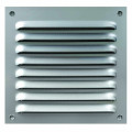 Grille à persienne en aluminium de dimensions 100mmx100mm