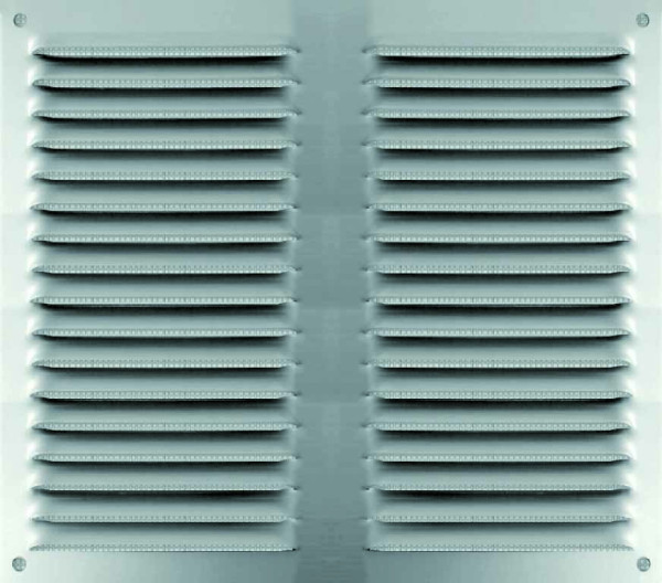 Grille à persienne alu de dimensions 20cmx20cm