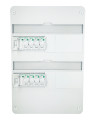 Tableau électrique pré équipé Schneider Resi9 XP 2 rangées 40A 8 disjoncteurs pré-câblé