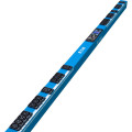 Pdu eaton emab05, monophasé, 32a, 0u, techno. managed, entrée iec60309, bleu