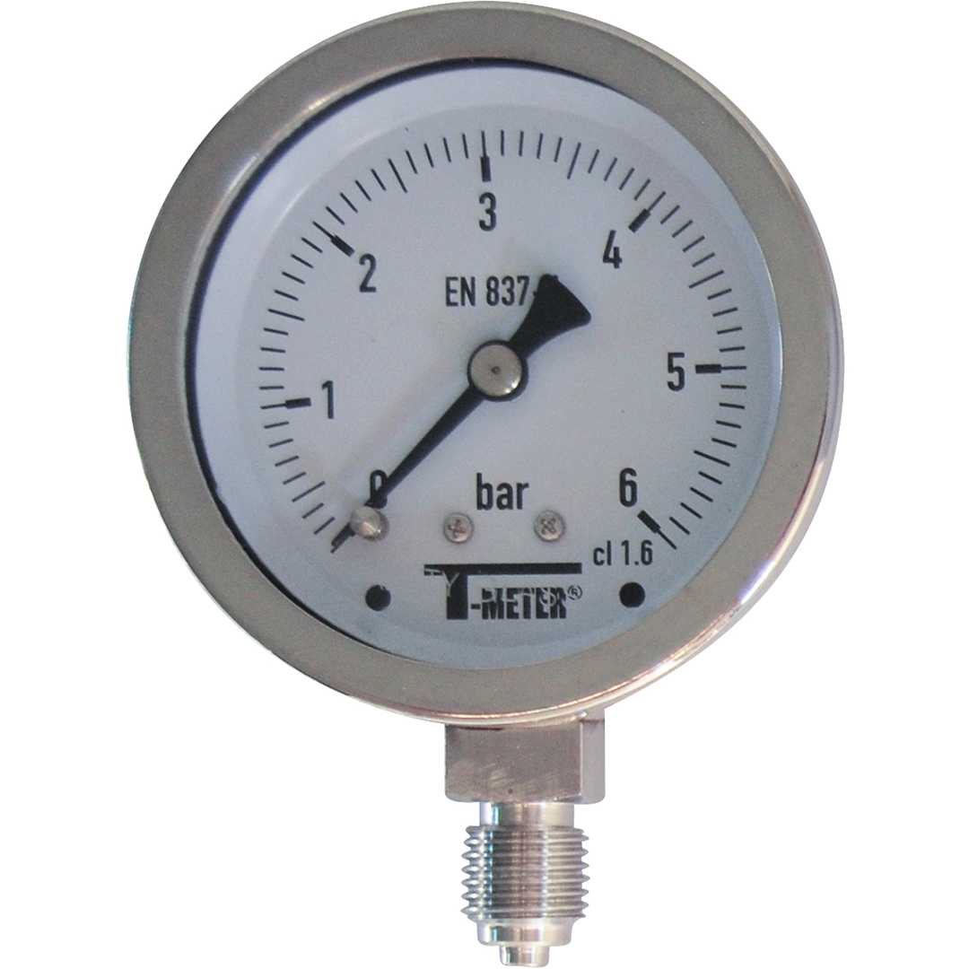 Manomètre 0-160 bar radial inox M1/4