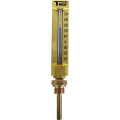 Thermomètres verticaux industriels-droits-hauteur 150 mm- plongeur 63 mm 