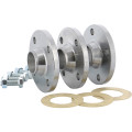 Equip. acier-3 brides+3 joints+boulonnerie-vanne brides 3 voies pn16 dn 200 