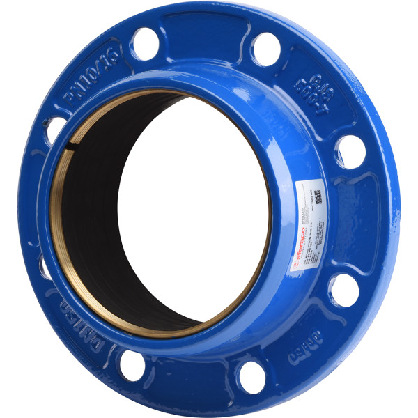 Adaptateur à brides avec bague autobloquante-pour tubes pvc et pe dn 100 