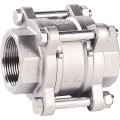 Clapet inox toutes positions-3 pièces-taraudé npt-pn63 dn 2