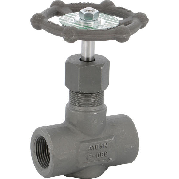Rob. à pointeau-corpsacier forgé a105n-série 3000 psi-taraudé bsp dn 1/2