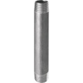 Mamelon tube en acier galvanisé longueur 1500 en 10241 bsp dn1 1/2 série 530g