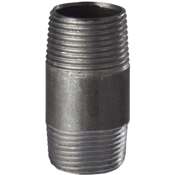 Mamelon acier 530 noir 11/2 l100 530 mamelon acier lg 100mm
