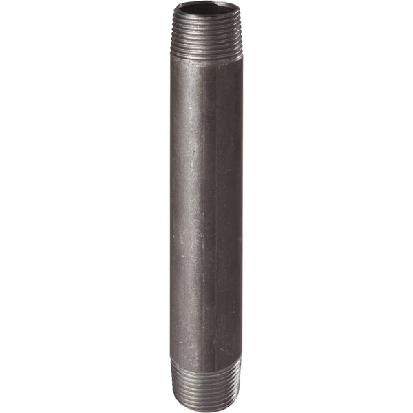 Mamelon acier 530 noir 11/2 l100 530 mamelon acier lg 100mm