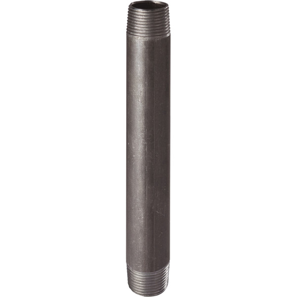 Mamelon acier 530 noir 11/2 l100 530 mamelon acier lg 100mm