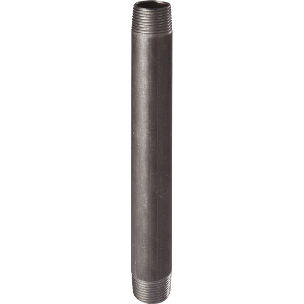 Mamelon acier 530 noir 11/2 l100 530 mamelon acier lg 100mm