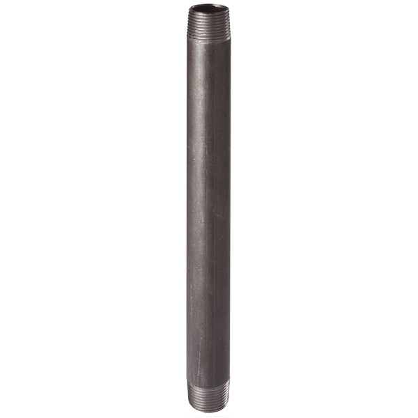 Mamelon acier 530 noir 11/2 l100 530 mamelon acier lg 100mm