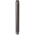 Mamelon acier 530 noir 11/2 l100 530 mamelon acier lg 100mm