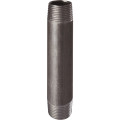Mamelon tube acier noir longueur 1500 en 10241 bsp dn1 1/2 série 530n