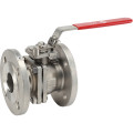 Rts a brides split body inox pn16-platine iso dn 200