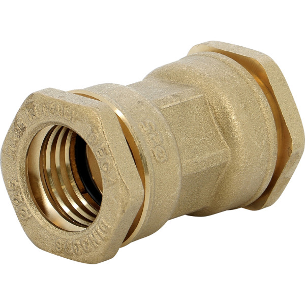 Raccord deca laiton-manchon d'accouplement dn 90