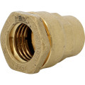 Raccord deca laiton droit femelle réduit ø25mm sortie 1/2''