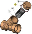 Joint p/tamis 206b 21/2