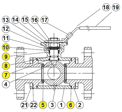 Kit jt 783mod.dn 50 nouveau modele