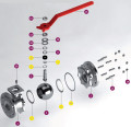 Kit jts icp 752/753 dn125