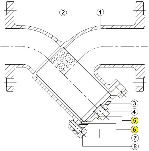 Joint 240h dn 50 - Sferaco - 9804425