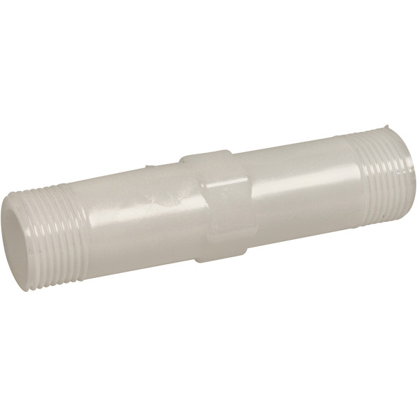 Tube d'attende pour compteur pvc mâle 3/4'' l. 110mm