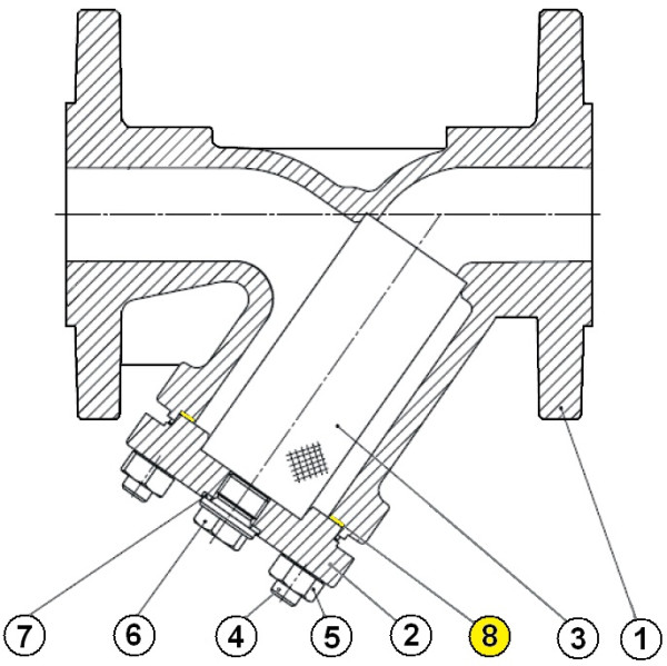 Jt chap.235/236 dn32  - Sferaco - 9801153