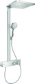 Showerpipe 300 1jet 350 st chromé