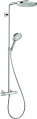 Showerpipe 240 1jet powderrain chromé