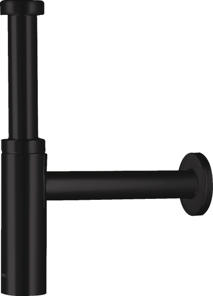 Siphon design noir mat
