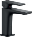 Mitigeur lavabo avec vidage push velvet black seven