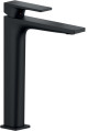 Mitigeur lavabo corps haut avec vidage push velvet black seven