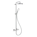 Colonne de douche theta confort nf thermostatique chrome