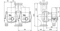 Circulateur double à haut rendement wilo-yonos pico-d 30/1-8 (4230949)
