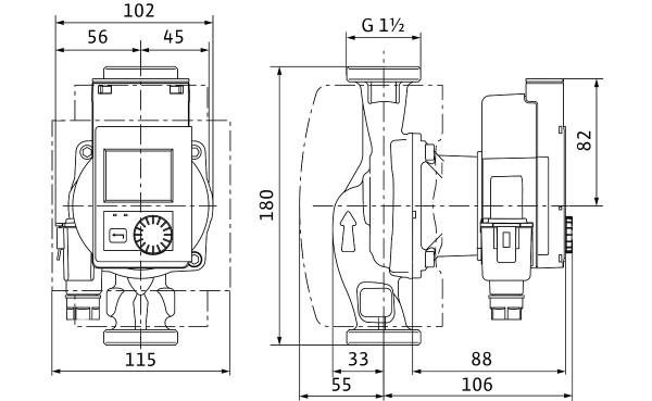 Wilo-stratos pico 25/0,5-6-n (4244402)