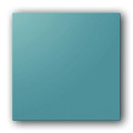 Plaque design pour la grille fixe ColorLINE D 80 ou D 125 mm - Bleu Turquoise