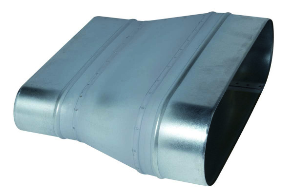 Aldes rco -  895 x 415/ 850 x 265 mm - réduction concentrique oblongue - Aldes - 11064158