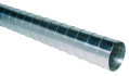 Aldes bs - {diam} 125 mm - barre standard aluminium - 3 m