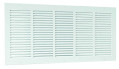 Aldes sr 377 -  406 x 152 mm - grille acier emboutie de reprise