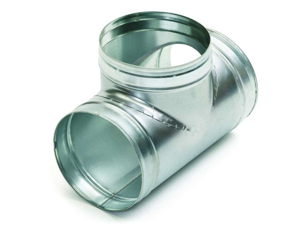 Aldes te galvanisé -  500/ 450 mm - té équerre 90° - Aldes - 11093188