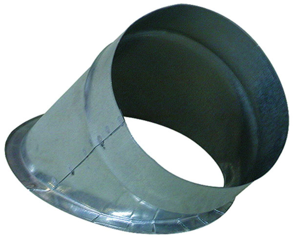 Aldes pop galvanisé - {diam}  630 mm - piquage oblique sur plat - Aldes - 11097371