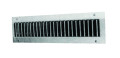 Aldes gd 102 f1 -  525 x  75 mm - grille simple déflexion sur conduit
