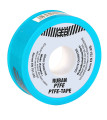 Ruban ptfe gros diametre 19 mm x 15 m x 0,2 mm cache vert