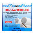 Rouleau atelier waterproof rouleau 38 mm x 25 m boîte dévidoir grain 120    qual